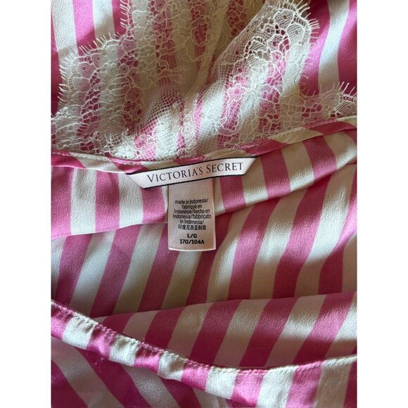Victoria Secrets Women's Pink & White Jammies Shorts Set - Picture 6 of 8